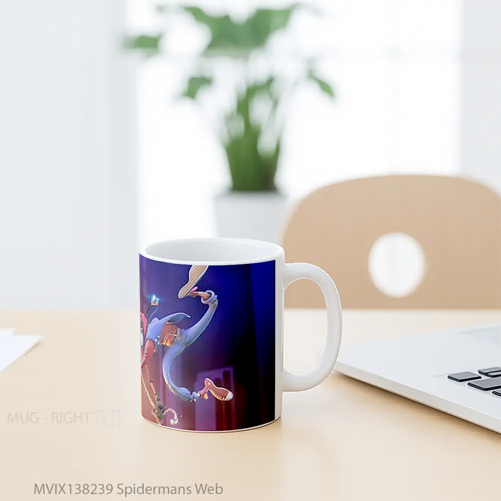 Mug Spidermans Web Gelas Keramik Unik - All-side / Desain