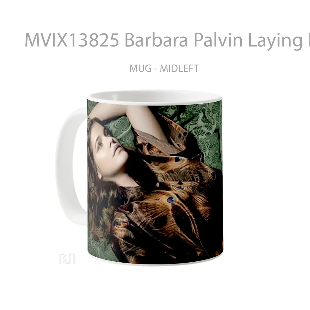 Mug Barbara Palvin Laying Down V1 Gelas Keramik Unik - All-side / Desain