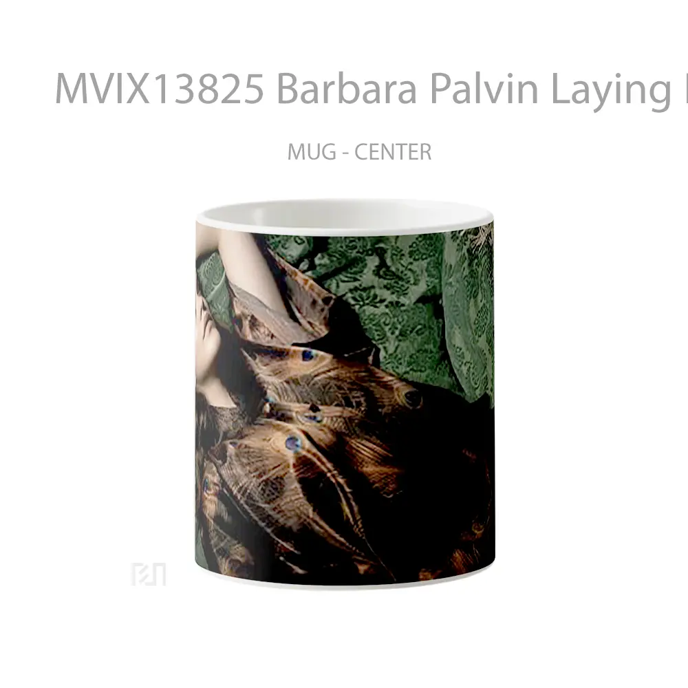 Mug Barbara Palvin Laying Down V1 Gelas Keramik Unik