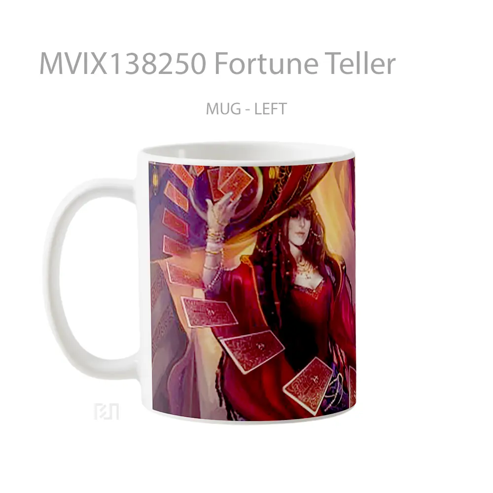 Mug Fortune Teller Gelas Keramik Unik - All-side / Desain