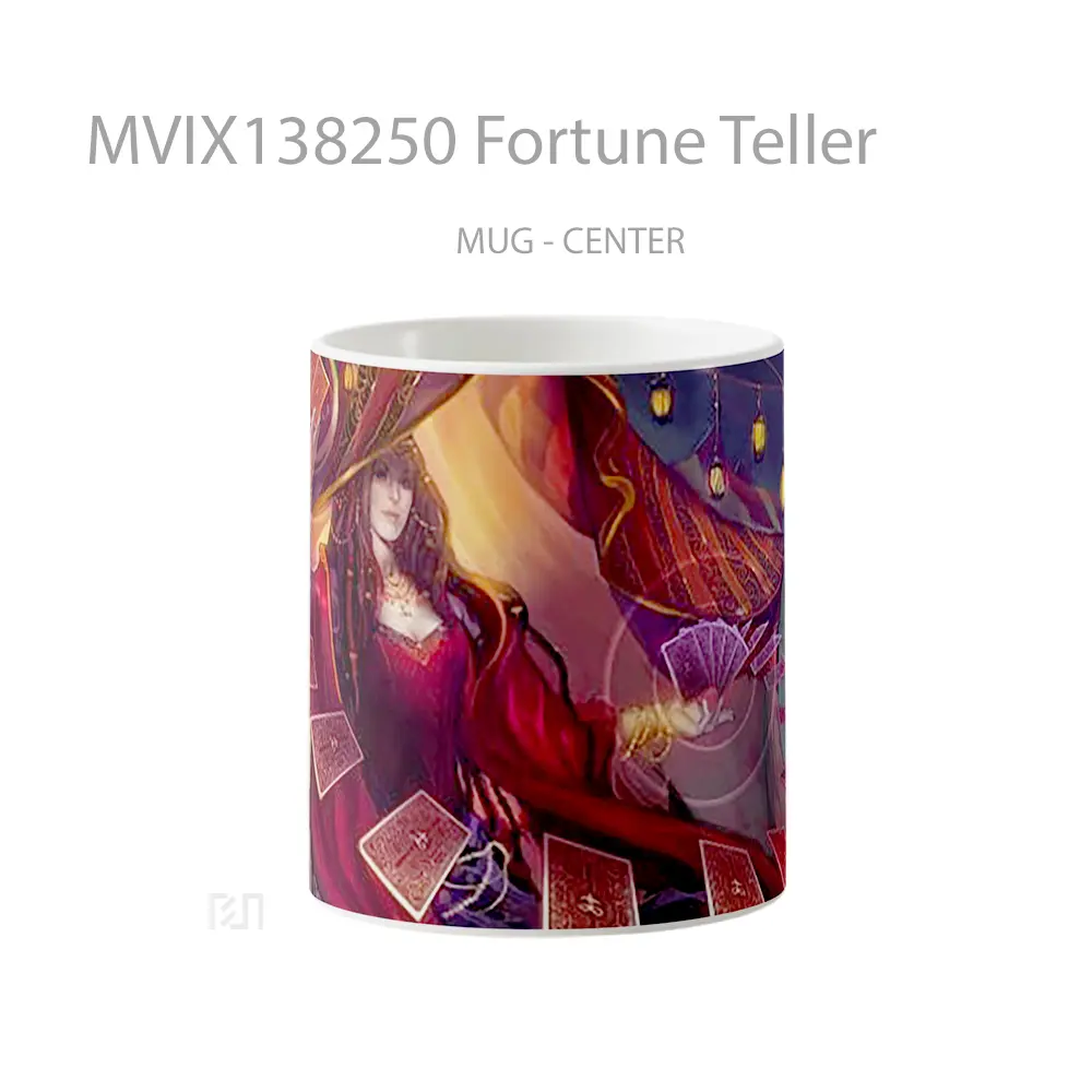 Mug Fortune Teller Gelas Keramik Unik