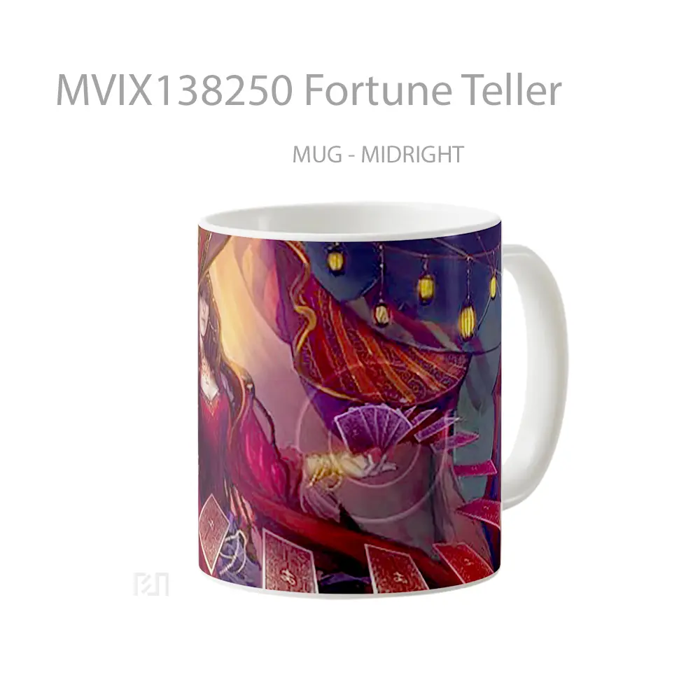 Mug Fortune Teller Gelas Keramik Unik - All-side / Desain