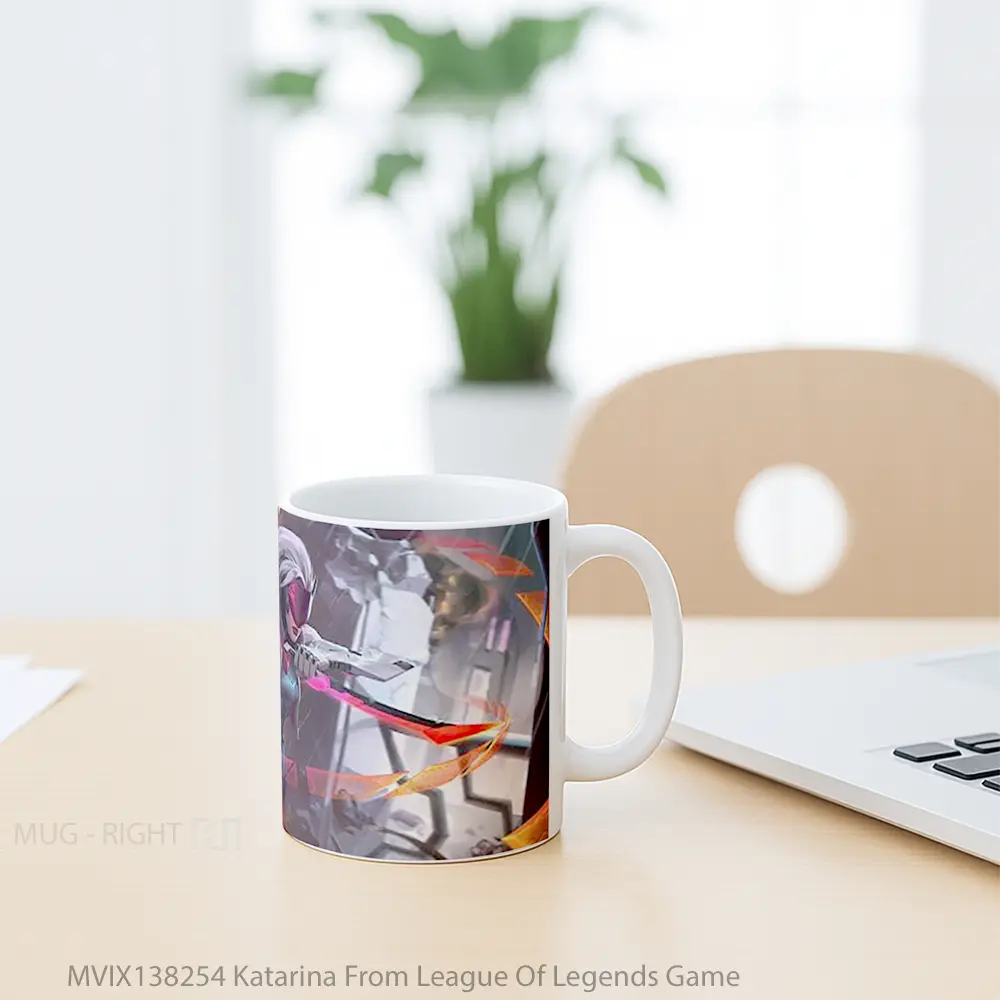 Mug Katarina From League Of Legends Game Cangkir Gamer - All-side / Desain