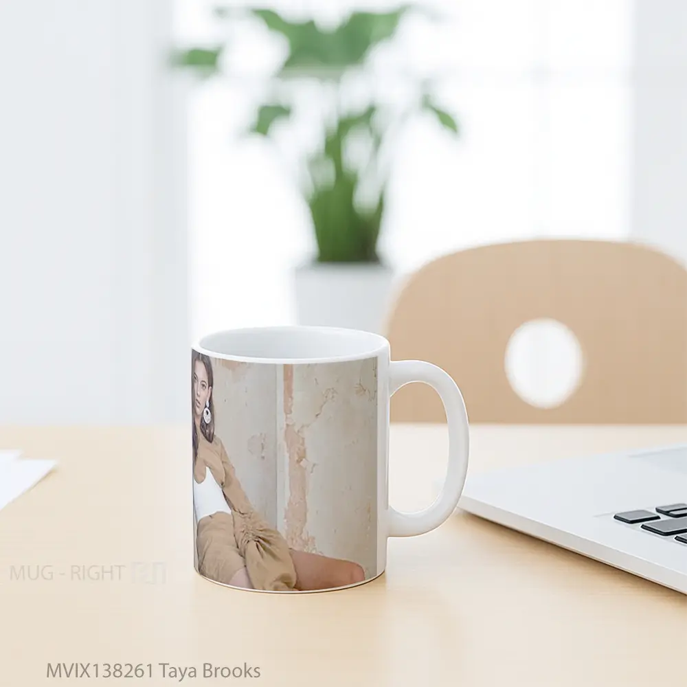 Mug Taya Brooks Gelas Keramik Unik - All-side / Desain