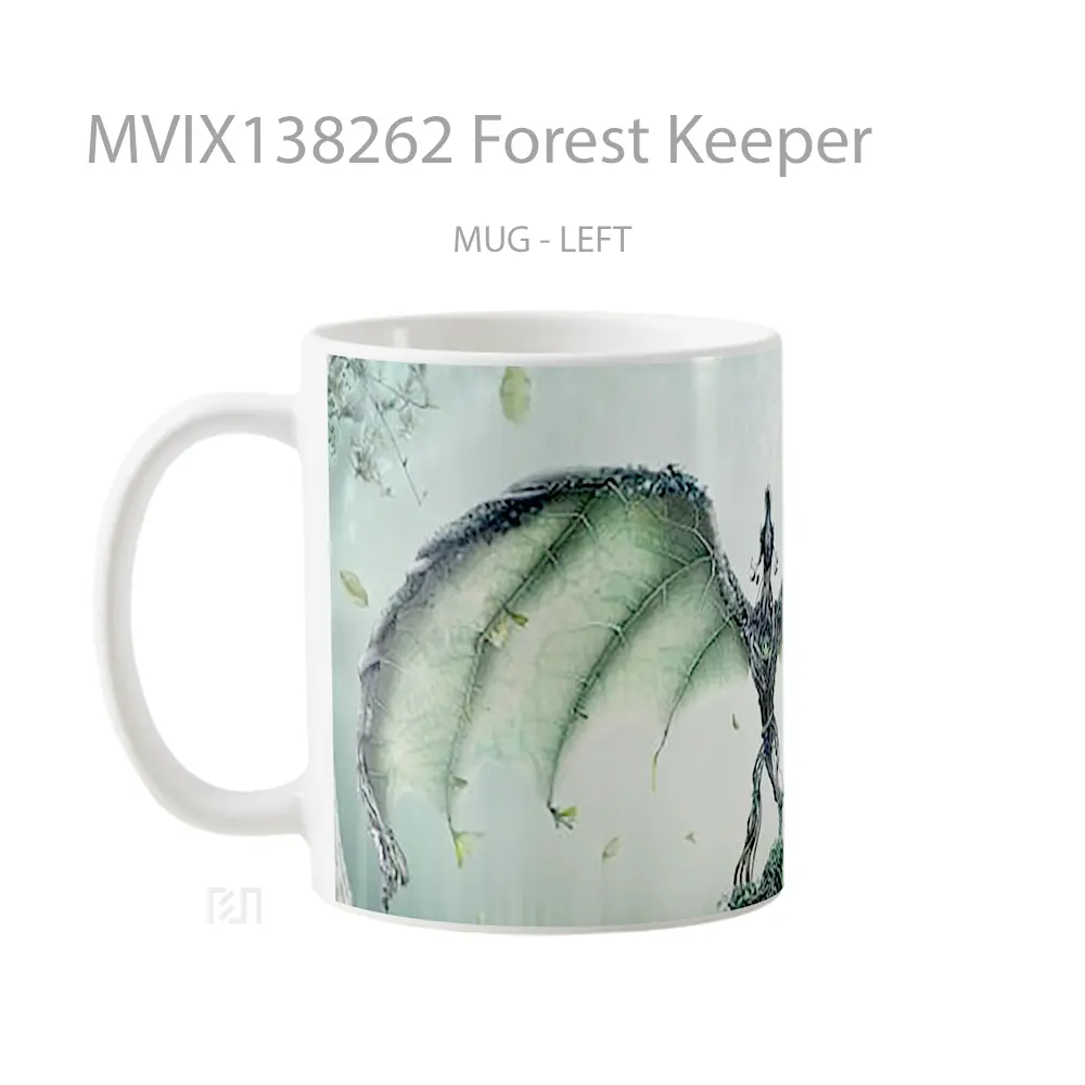Mug Forest Keeper Gelas Pemandangan Alam - All-side / Desain