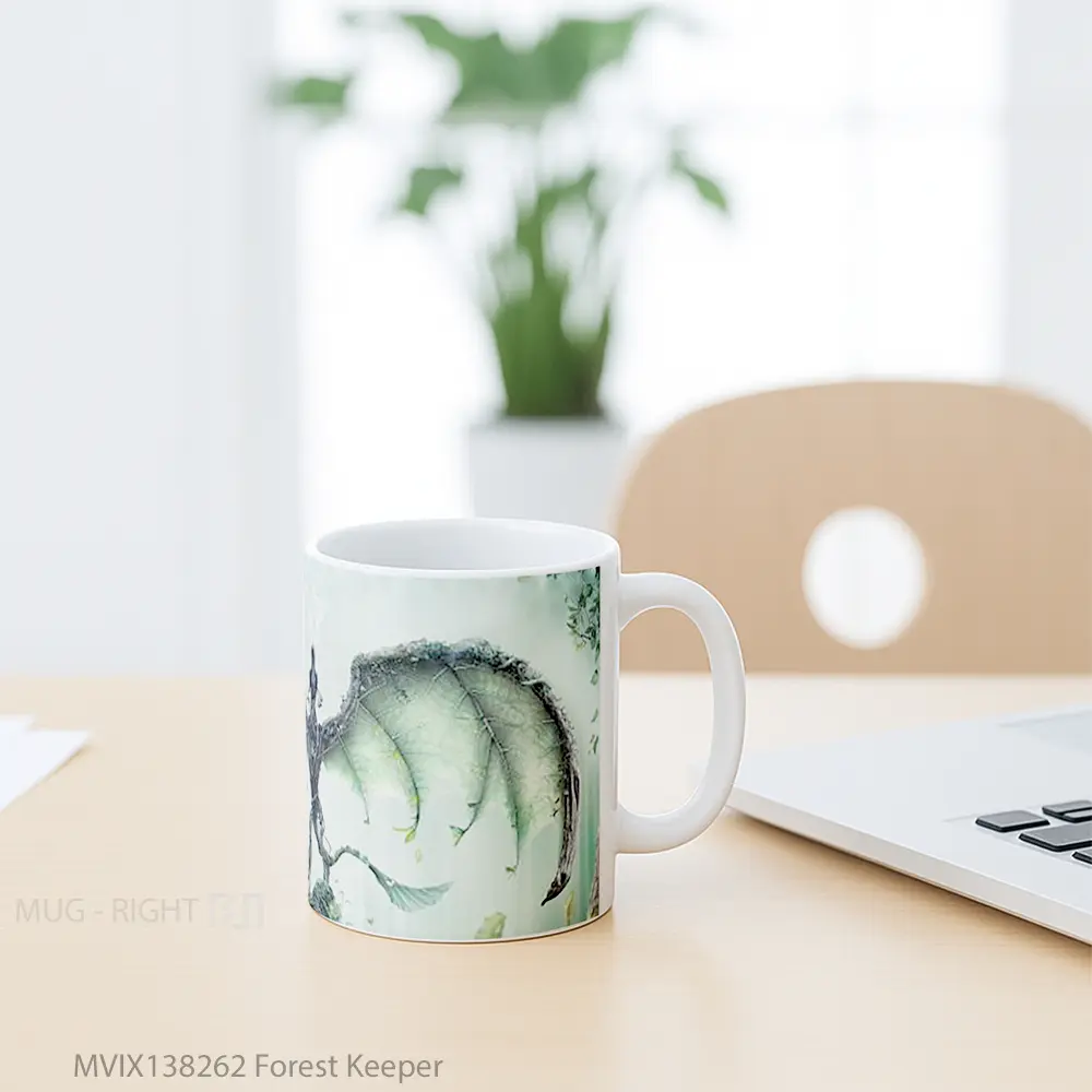 Mug Forest Keeper Gelas Pemandangan Alam - All-side / Desain
