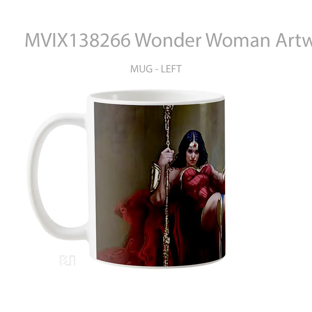 Mug Wonder Woman Artwork 2020 Gelas Superhero - All-side / Desain