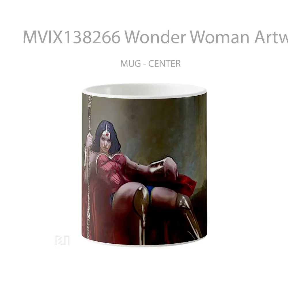 Mug Wonder Woman Artwork 2020 Gelas Superhero