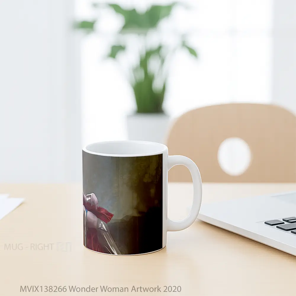 Mug Wonder Woman Artwork 2020 Gelas Superhero - All-side / Desain