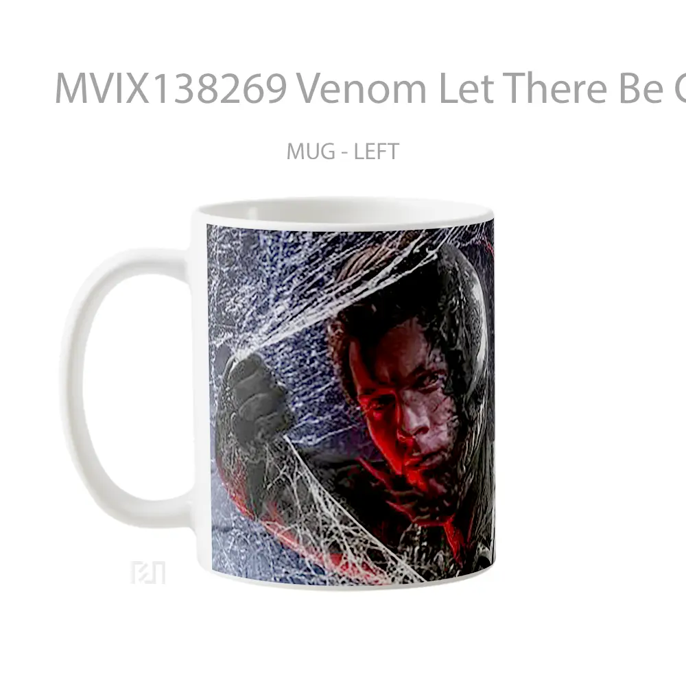 Mug Venom Let There Be Carnage Movie 2021 Gelas Superhero - All-side / Desain