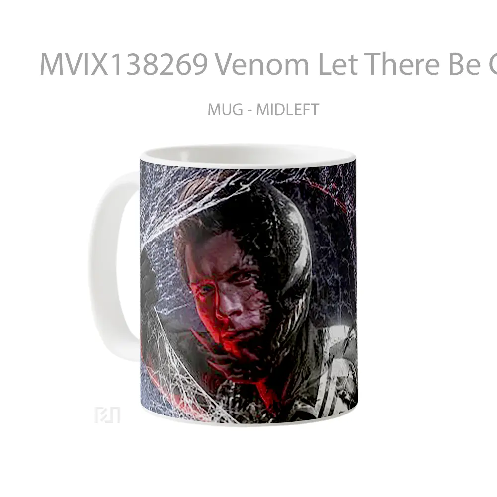 Mug Venom Let There Be Carnage Movie 2021 Gelas Superhero - All-side / Desain