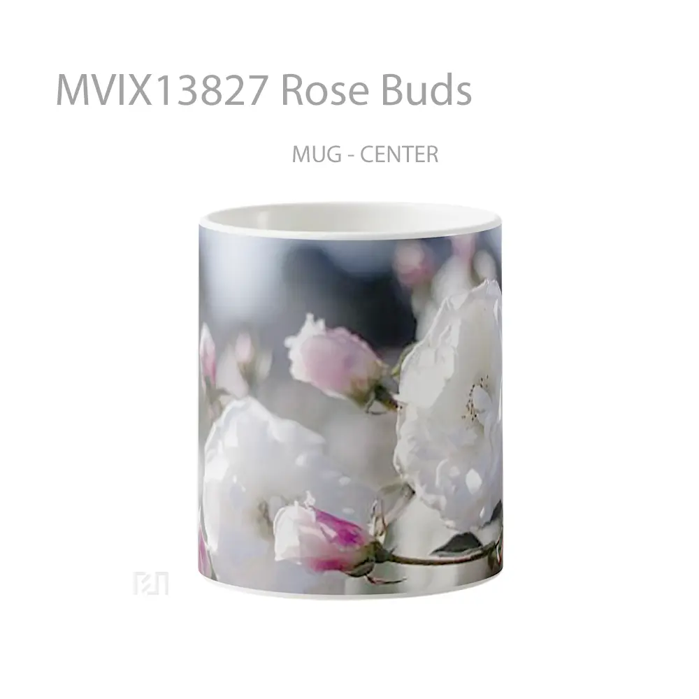 Mug Rose Buds Gelas Keramik Unik
