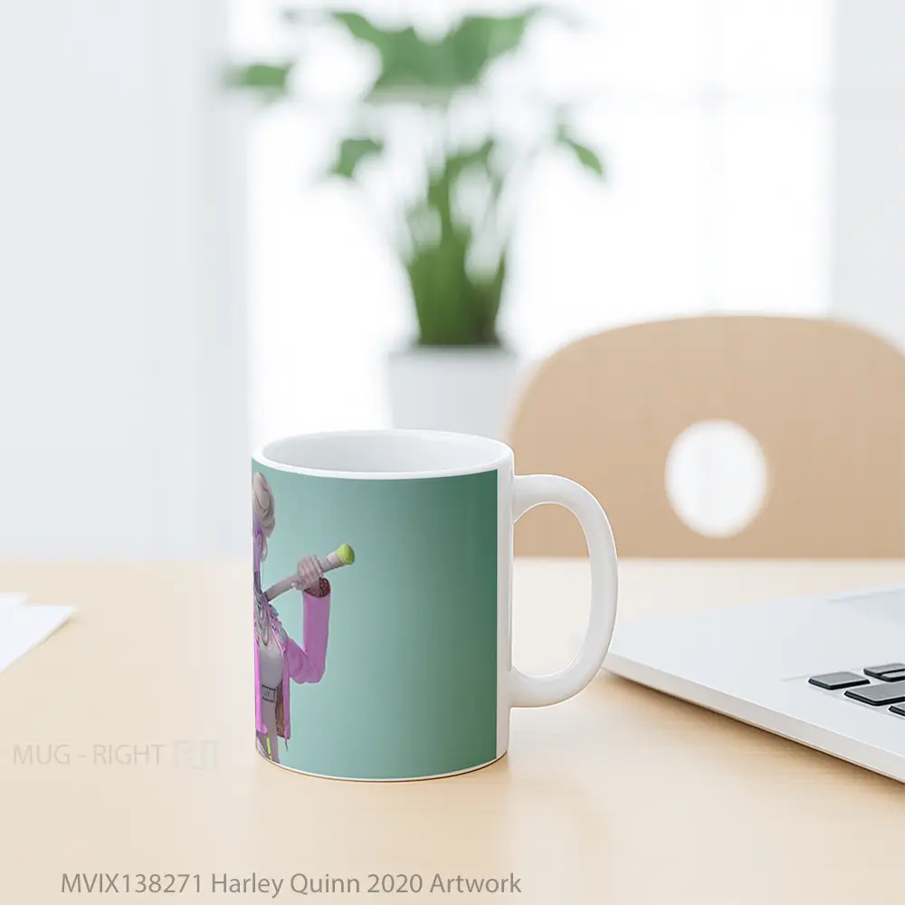 Mug Harley Quinn 2020 Artwork Gelas Seni Modern - All-side / Desain