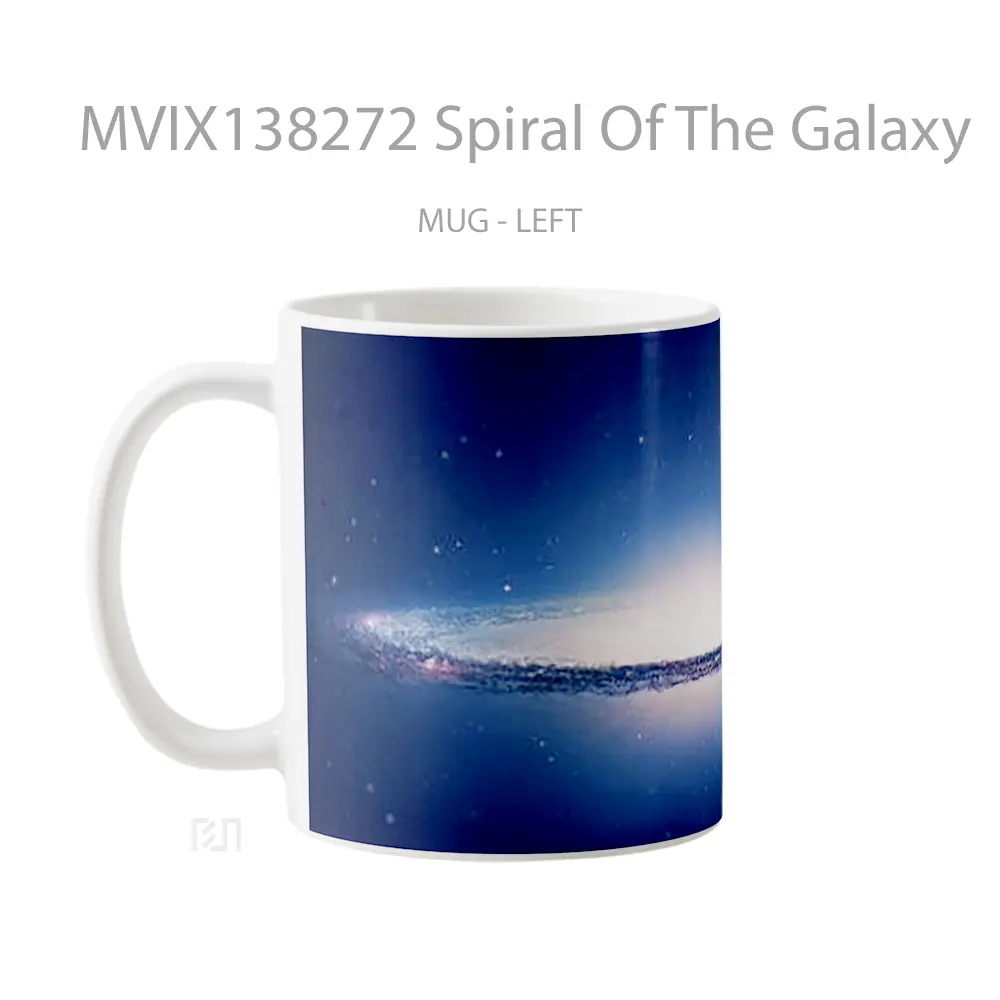 Mug Spiral Of The Galaxy Gelas Astronomi - All-side / Desain