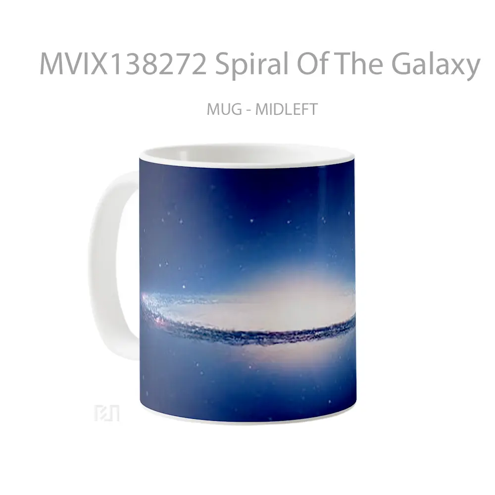 Mug Spiral Of The Galaxy Gelas Astronomi - All-side / Desain