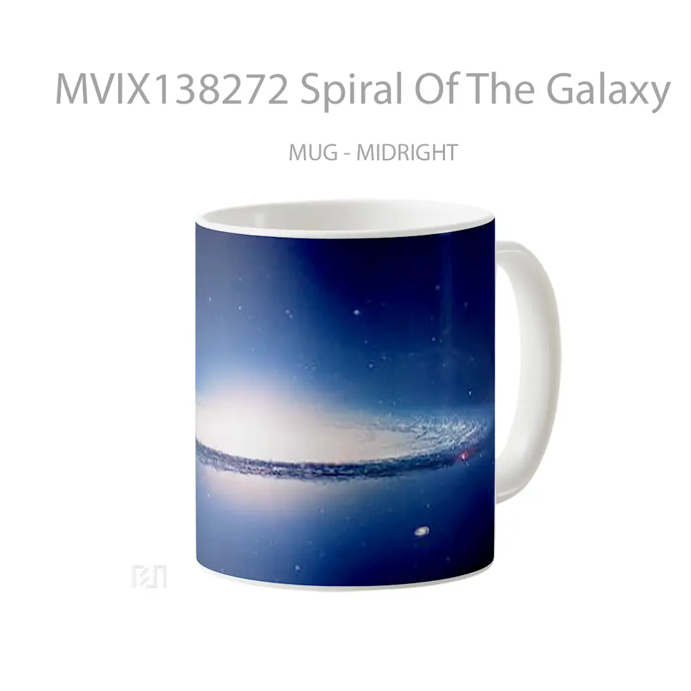 Mug Spiral Of The Galaxy Gelas Astronomi - All-side / Desain
