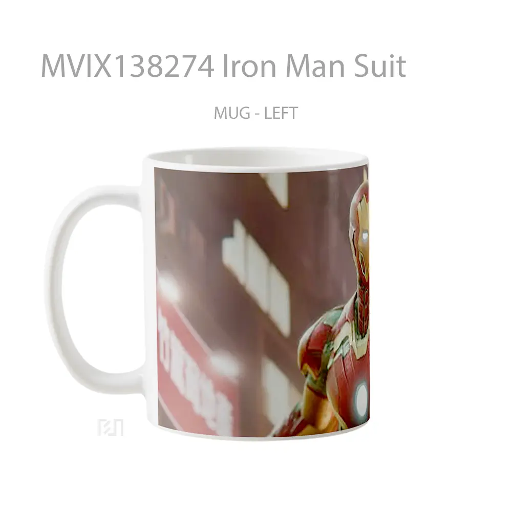 Mug Iron Man Suit Gelas Superhero - All-side / Desain