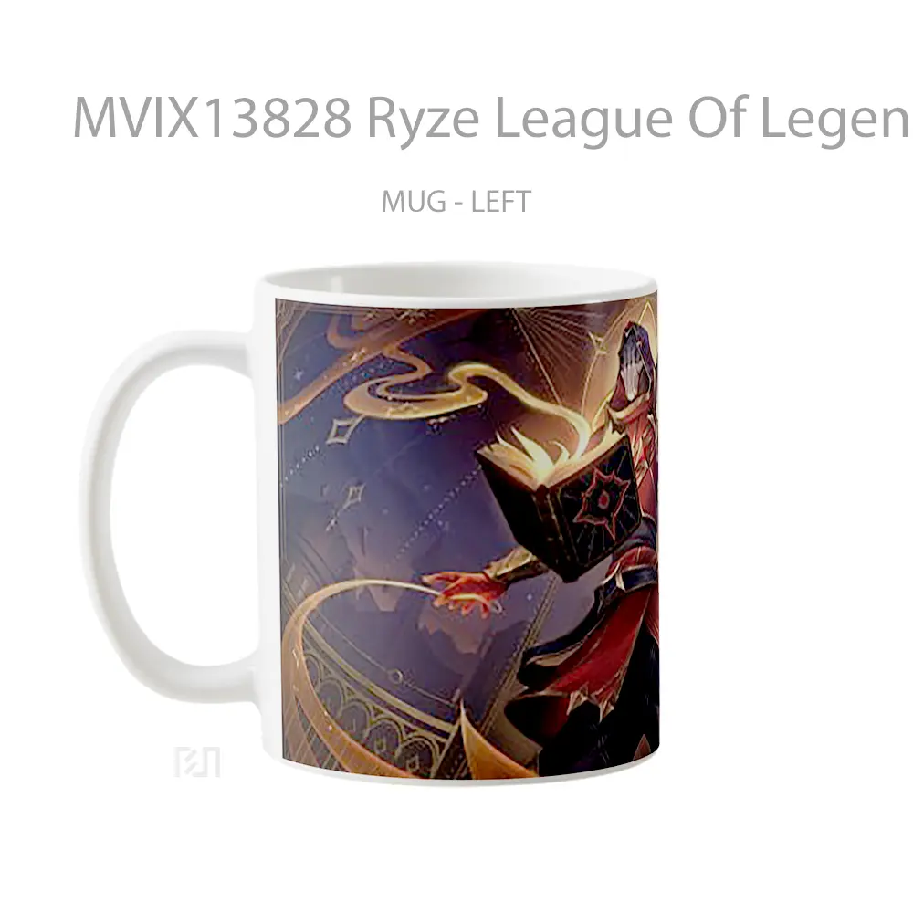 Mug Ryze League Of Legends Cangkir Gamer - All-side / Desain