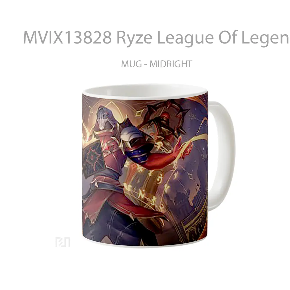 Mug Ryze League Of Legends Cangkir Gamer - All-side / Desain
