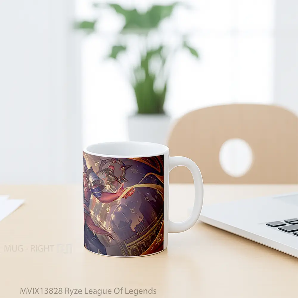 Mug Ryze League Of Legends Cangkir Gamer - All-side / Desain
