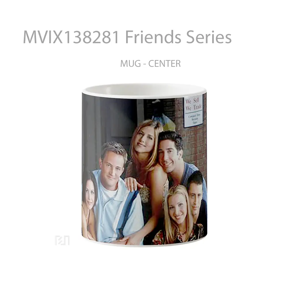 Mug Friends Series Gelas Keramik Unik