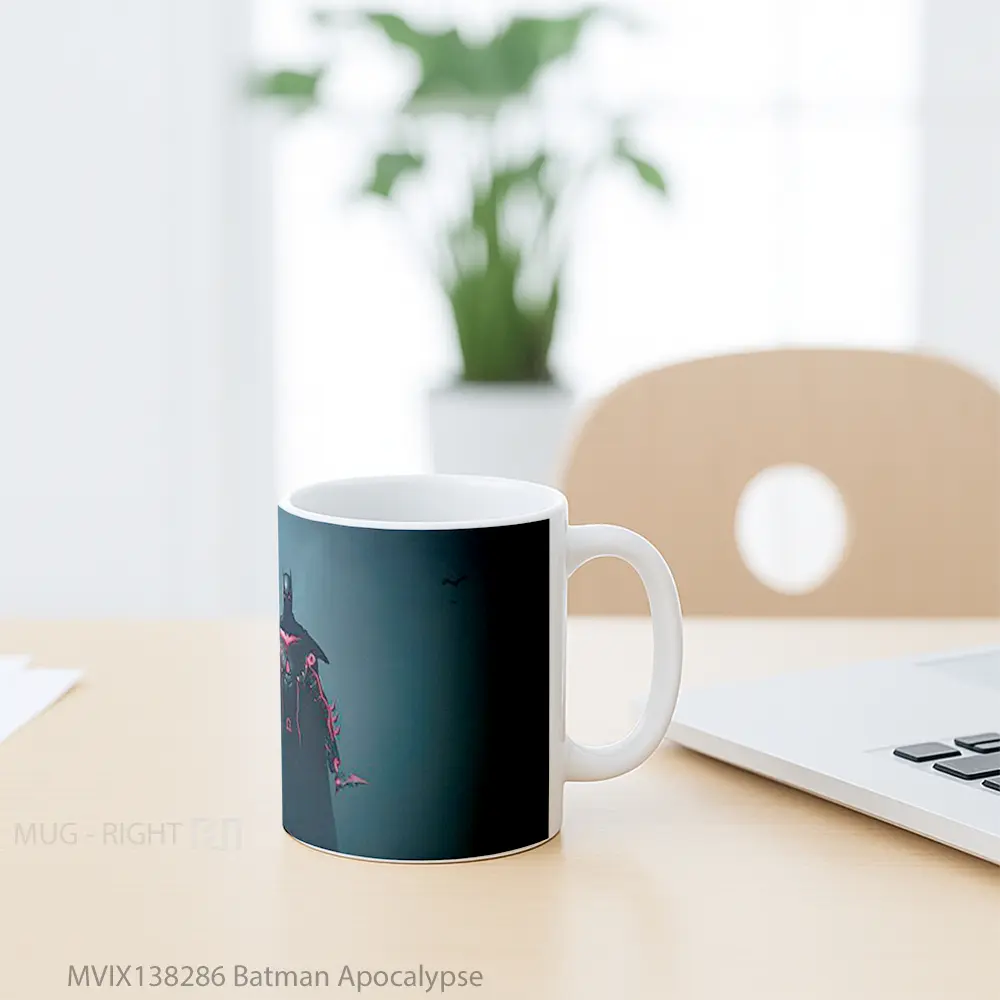 Mug Batman Apocalypse Gelas Superhero - All-side / Desain