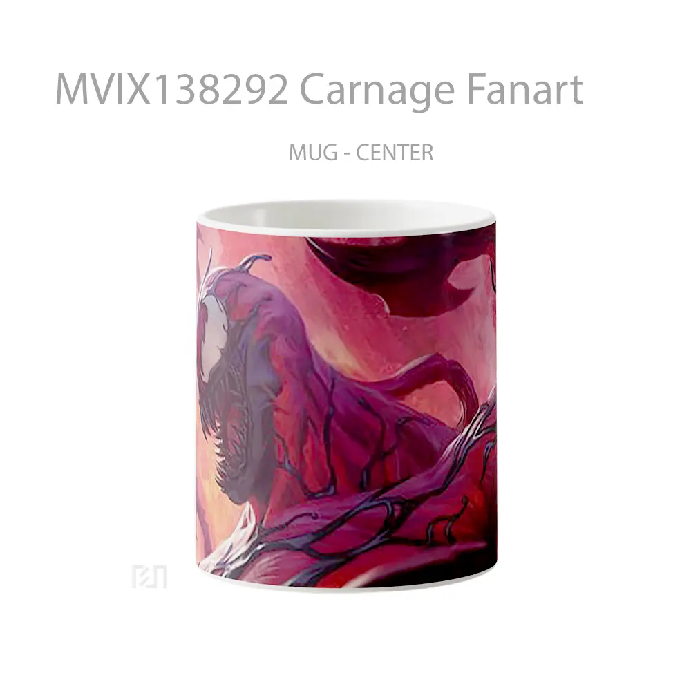 Mug Carnage Fanart Gelas Keramik Unik