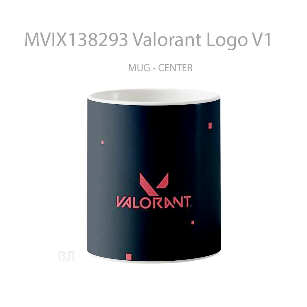 Mug Valorant Logo V1 Cangkir Gamer