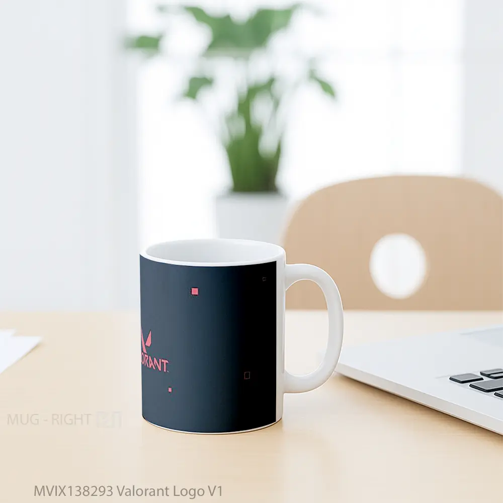 Mug Valorant Logo V1 Cangkir Gamer - All-side / Desain