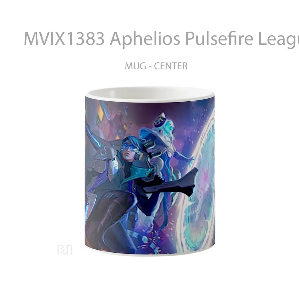Mug Aphelios Pulsefire League Of Legends Cangkir Gamer