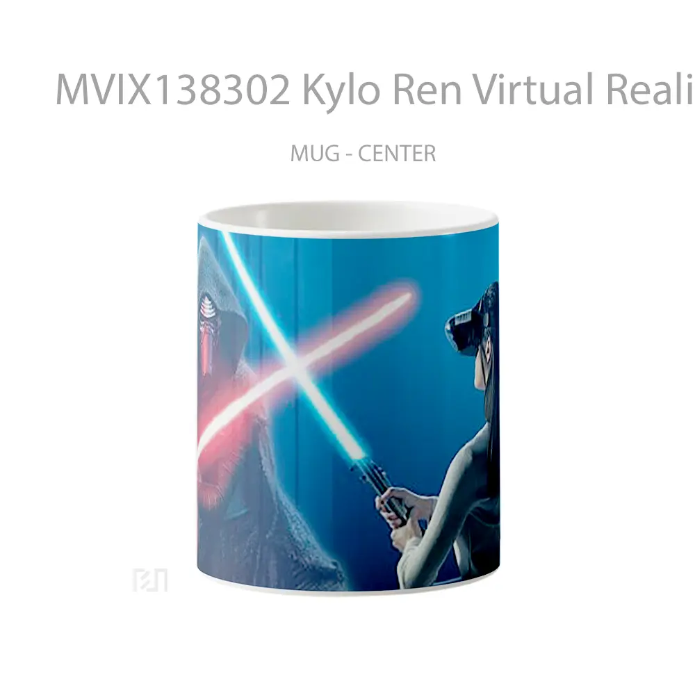 Mug Kylo Ren Virtual Reality Gelas Keramik Unik