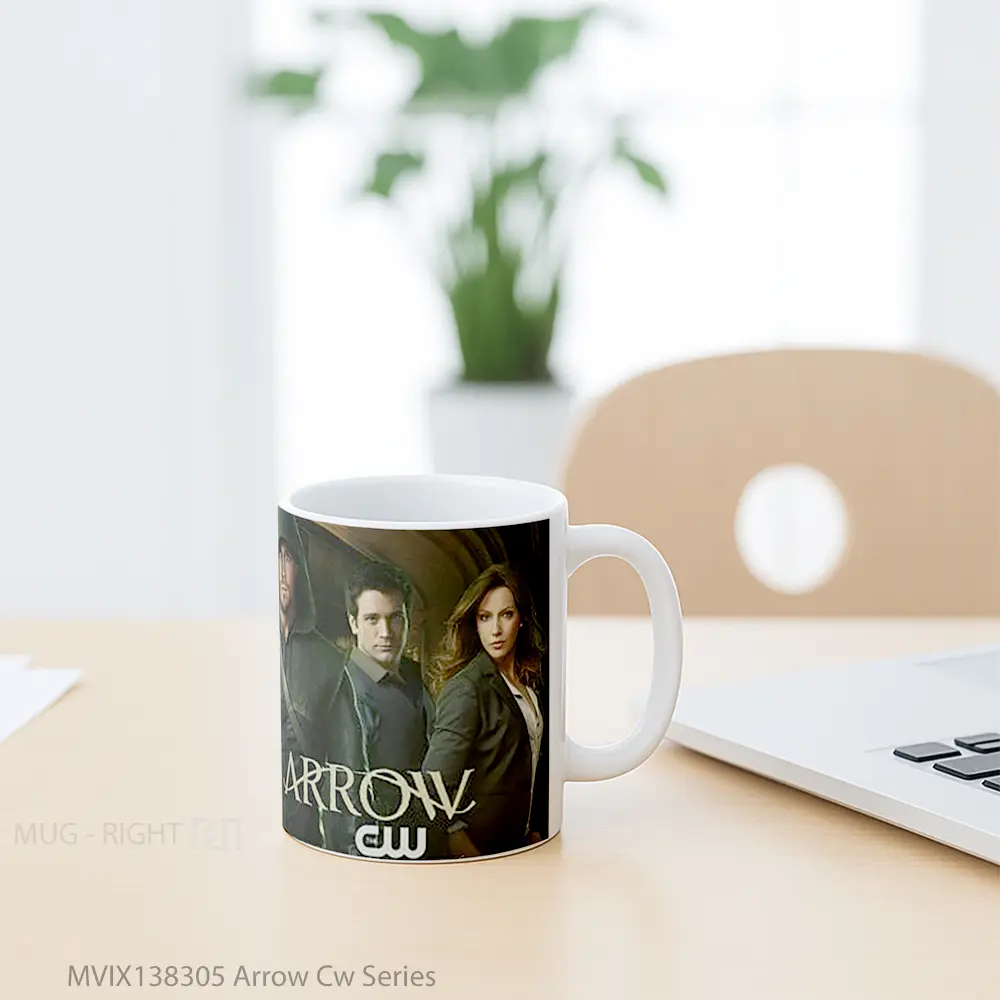 Mug Arrow Cw Series Gelas Keramik Unik - All-side / Desain