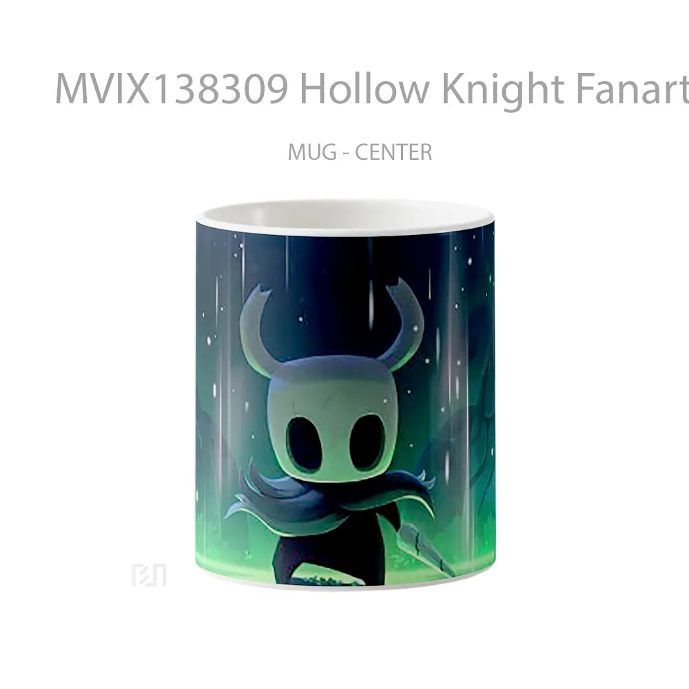 Mug Hollow Knight Fanart Gelas Fantasi