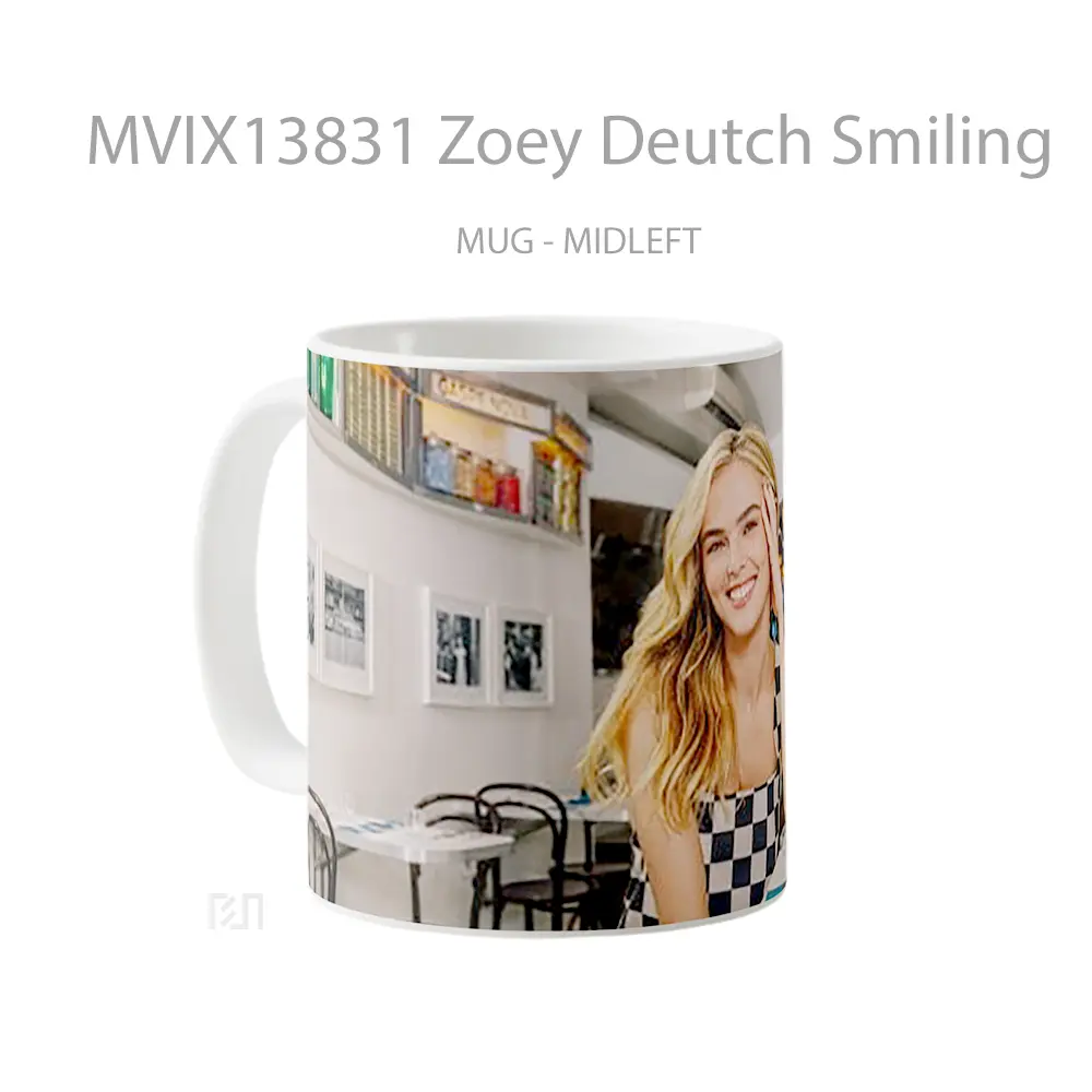 Mug Zoey Deutch Smiling Gelas Keramik Unik - All-side / Desain
