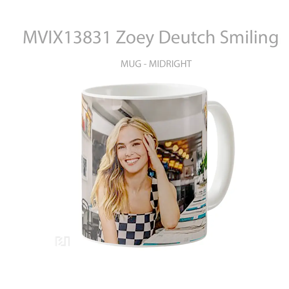 Mug Zoey Deutch Smiling Gelas Keramik Unik - All-side / Desain