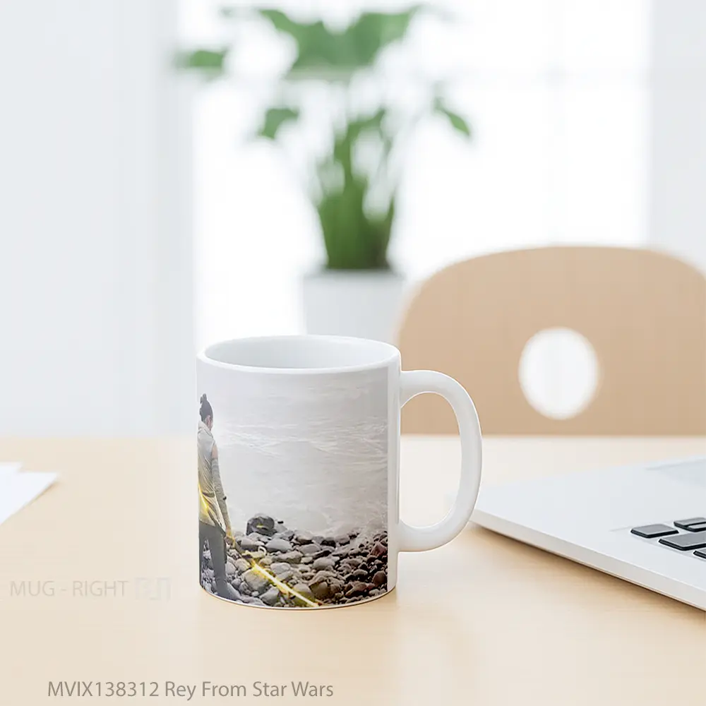 Mug Rey From Star Wars Gelas Star Wars - All-side / Desain