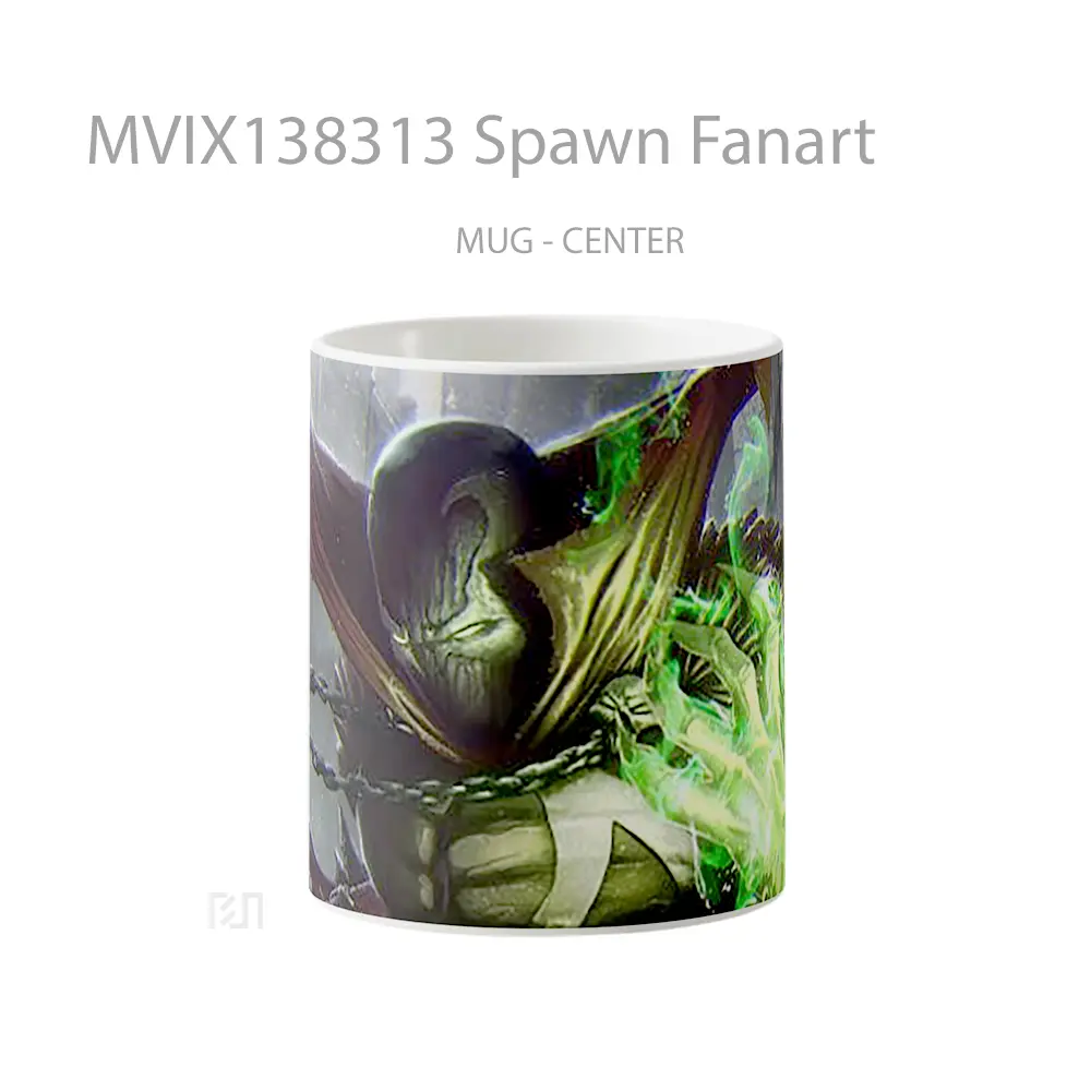 Mug Spawn Fanart Gelas Keramik Unik