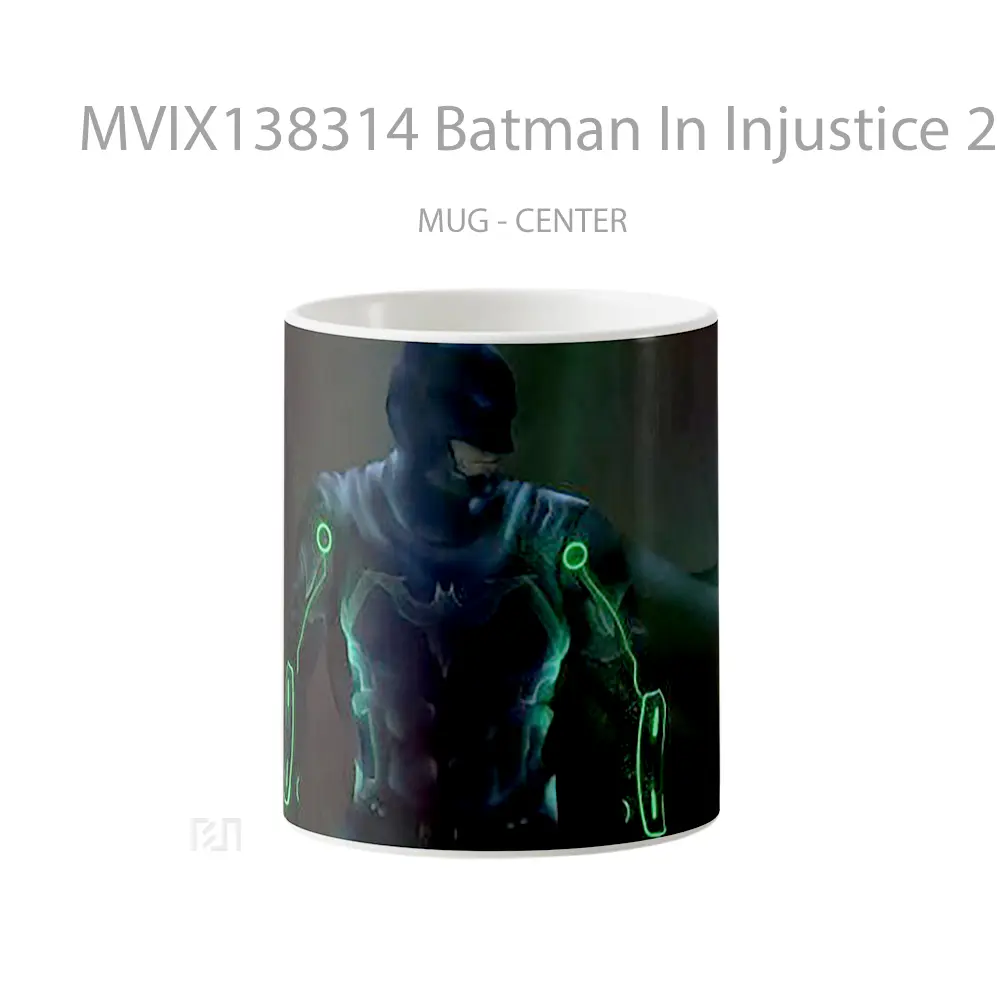 Mug Batman In Injustice 2 Gelas Superhero