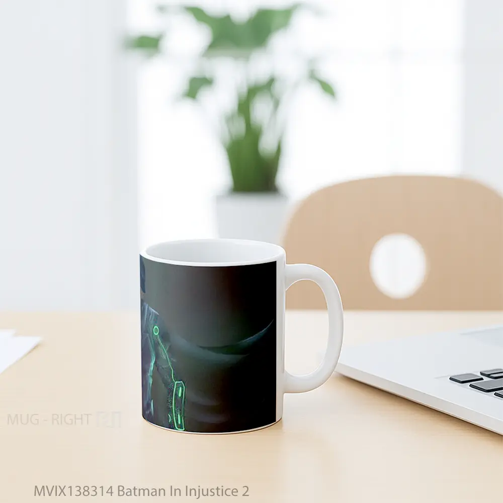 Mug Batman In Injustice 2 Gelas Superhero - All-side / Desain
