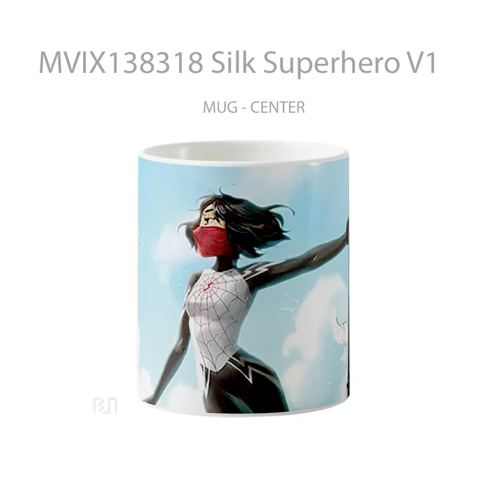 Mug Silk Superhero V1 Gelas Superhero