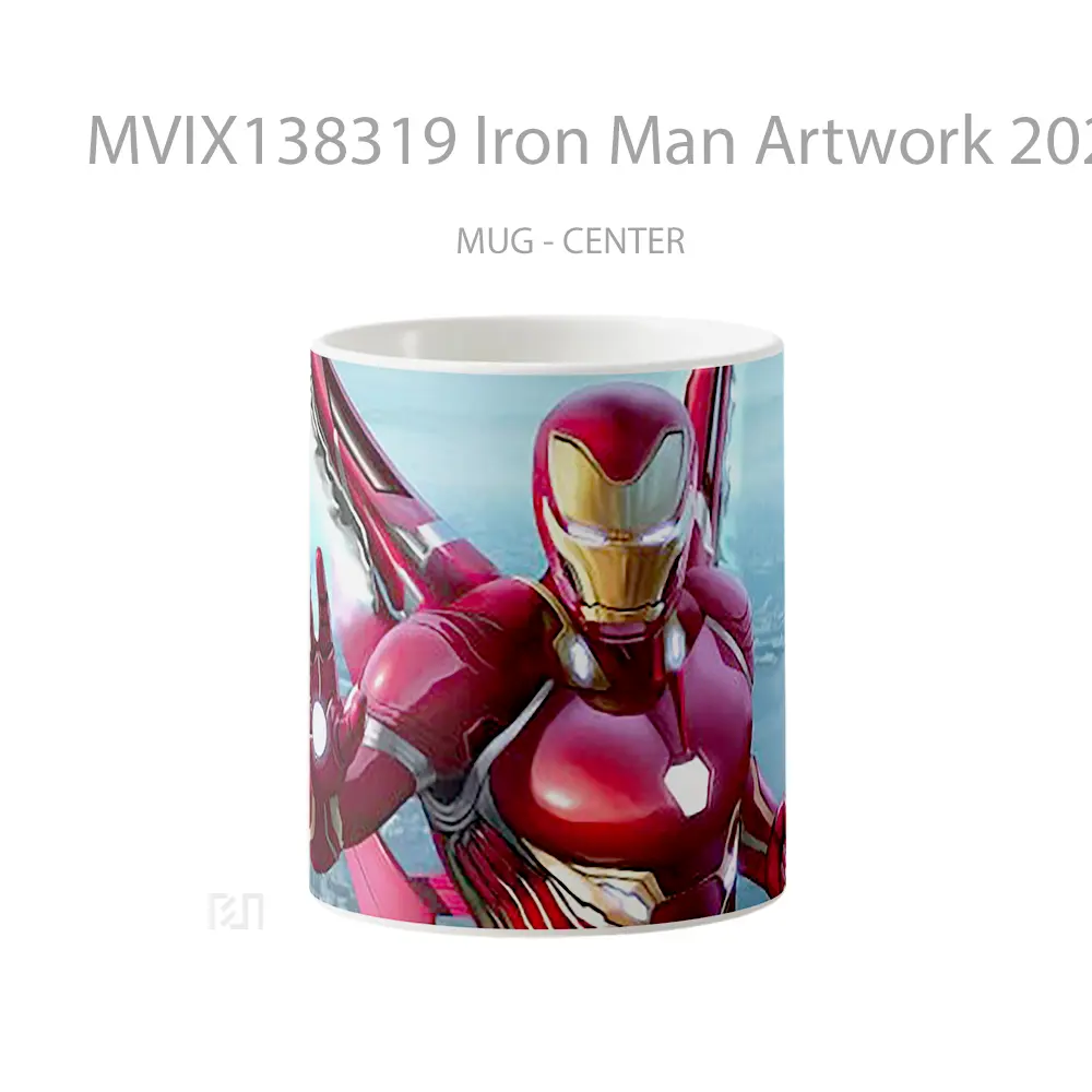 Mug Iron Man Artwork 2020 Gelas Superhero