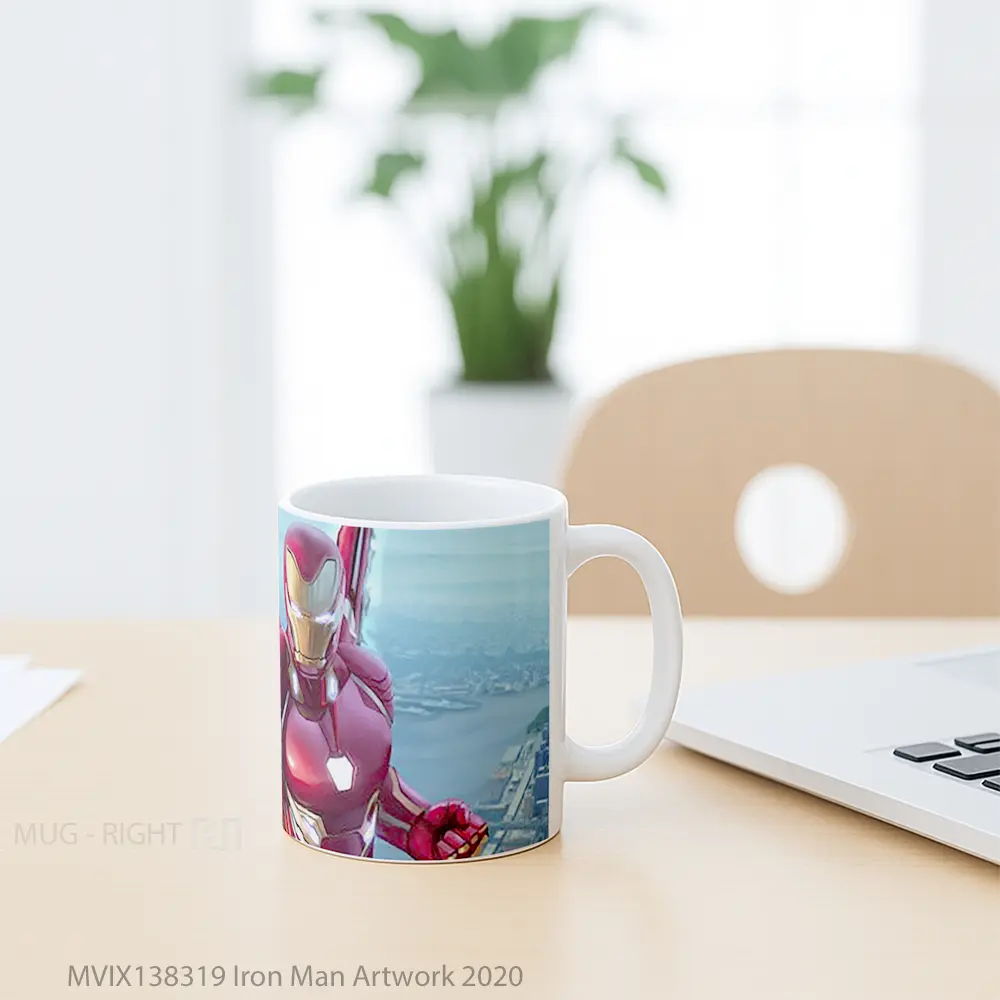 Mug Iron Man Artwork 2020 Gelas Superhero - All-side / Desain