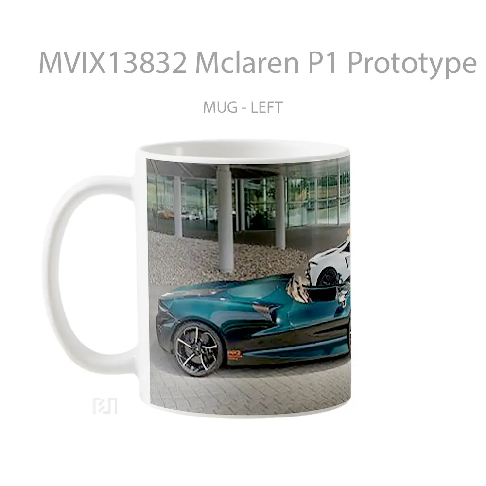 Mug Mclaren P1 Prototype Pp3 Gelas Keramik Unik - All-side / Desain