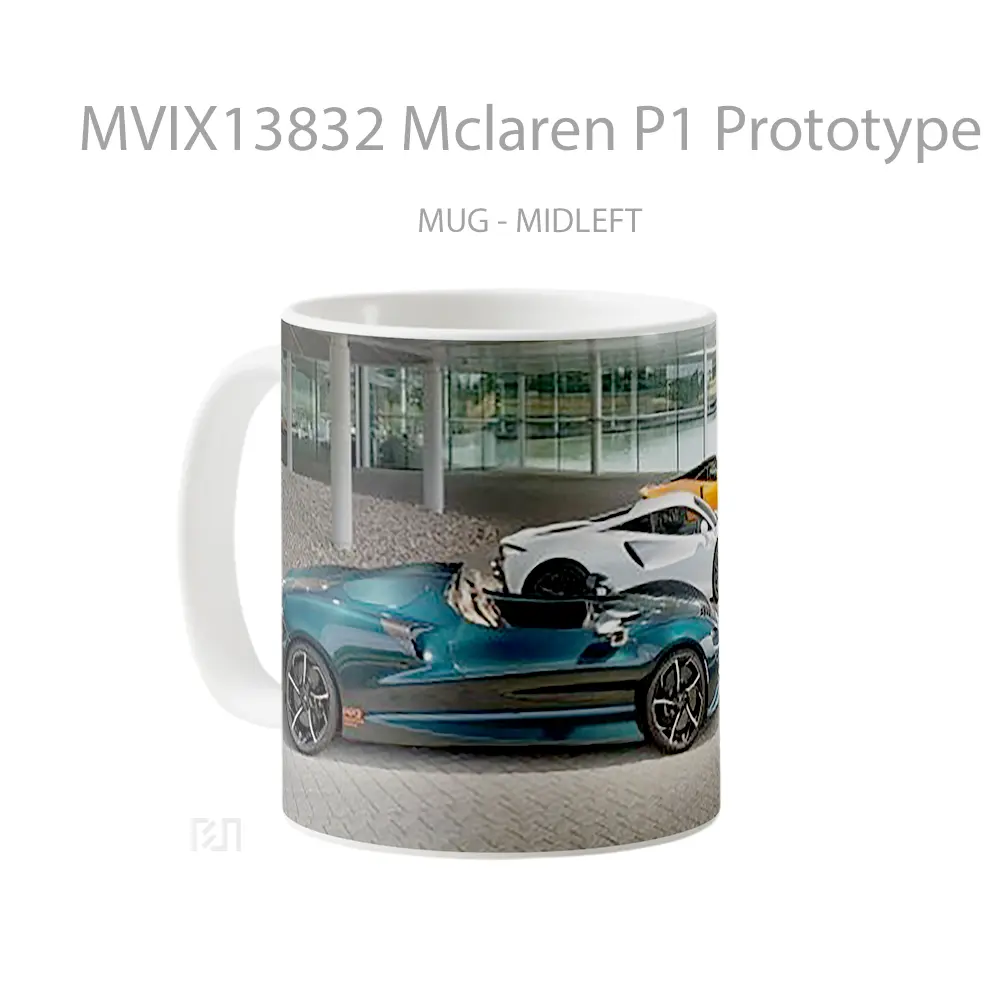 Mug Mclaren P1 Prototype Pp3 Gelas Keramik Unik - All-side / Desain