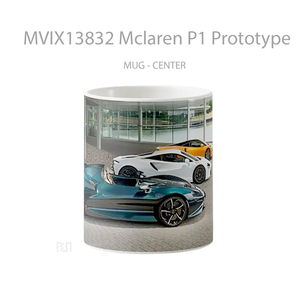 Mug Mclaren P1 Prototype Pp3 Gelas Keramik Unik