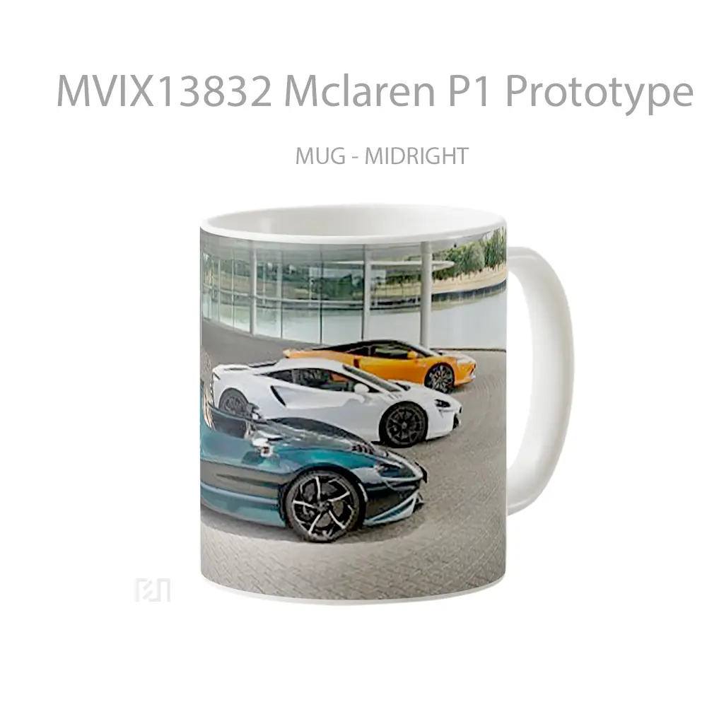Mug Mclaren P1 Prototype Pp3 Gelas Keramik Unik - All-side / Desain
