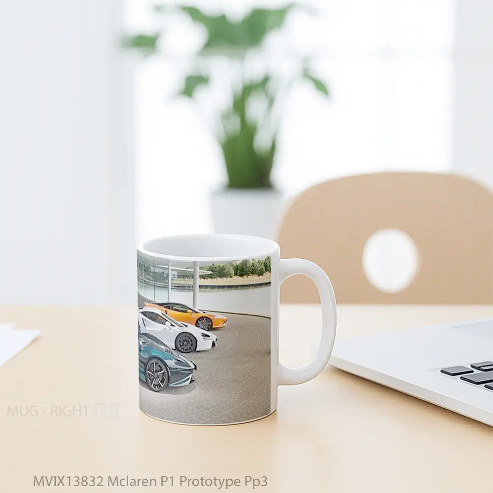 Mug Mclaren P1 Prototype Pp3 Gelas Keramik Unik - All-side / Desain