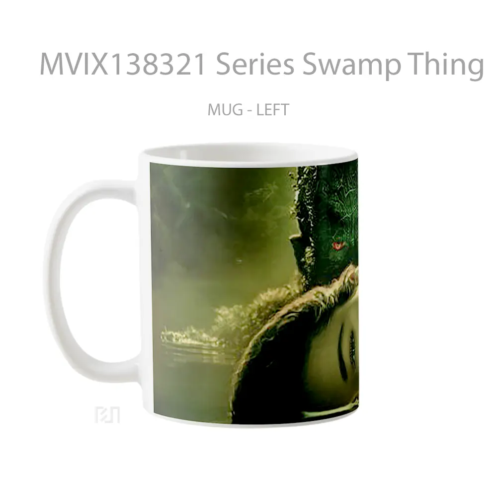 Mug Series Swamp Thing Gelas Keramik Unik - All-side / Desain