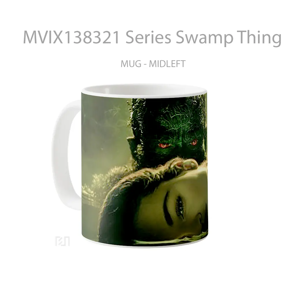 Mug Series Swamp Thing Gelas Keramik Unik - All-side / Desain