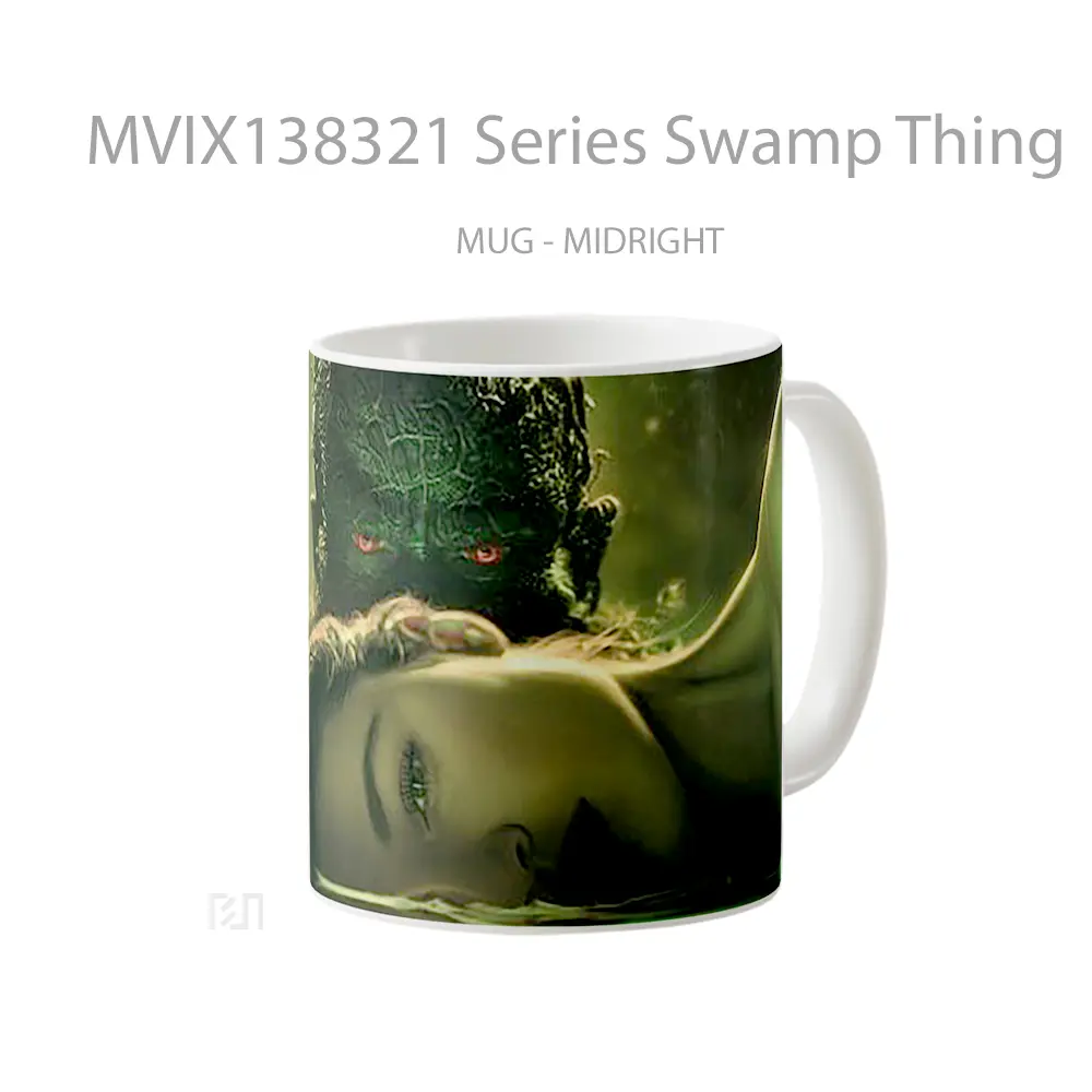 Mug Series Swamp Thing Gelas Keramik Unik - All-side / Desain